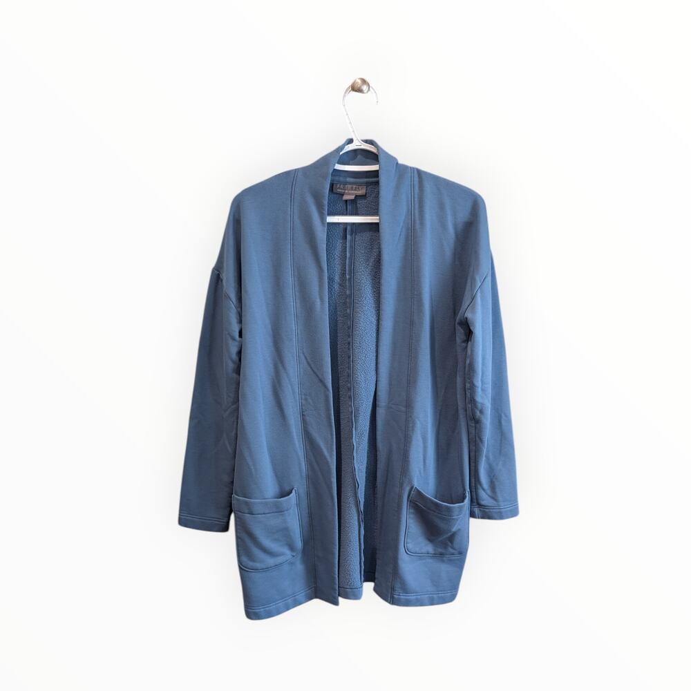 Free Fly Blue Cardigan